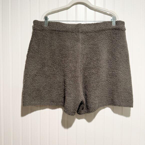 Barefoot Dreams EcoChic Green Pull On Shorts Size XL - Picture 7 of 7